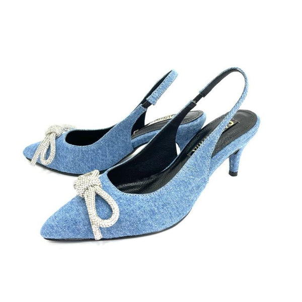 TACÒN - ADRIANA STORE - 5.5 - JEAN CLARO - CALZADO CACHATINA