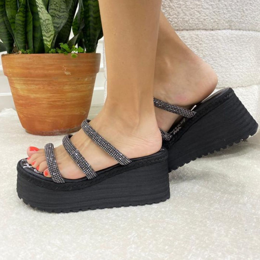 PLATAFORMA - BRANY STORE - 6.5 - NEGRO - CALZADO CACHATINA